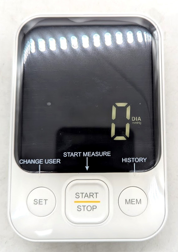 *OPEN BOX* Blood Pressure Monitor Upper Arm Machine – White