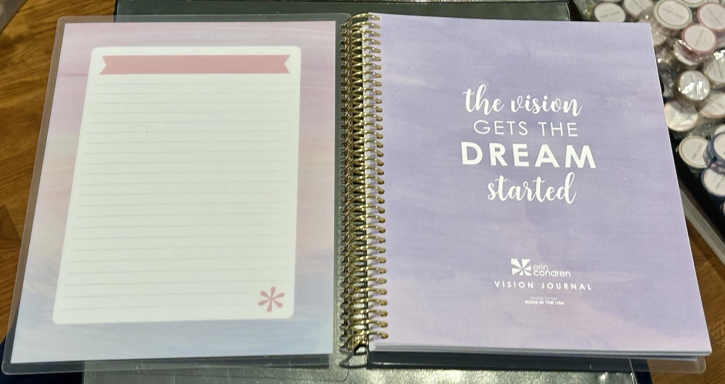 New Erin Condren Vision Journal Notebook