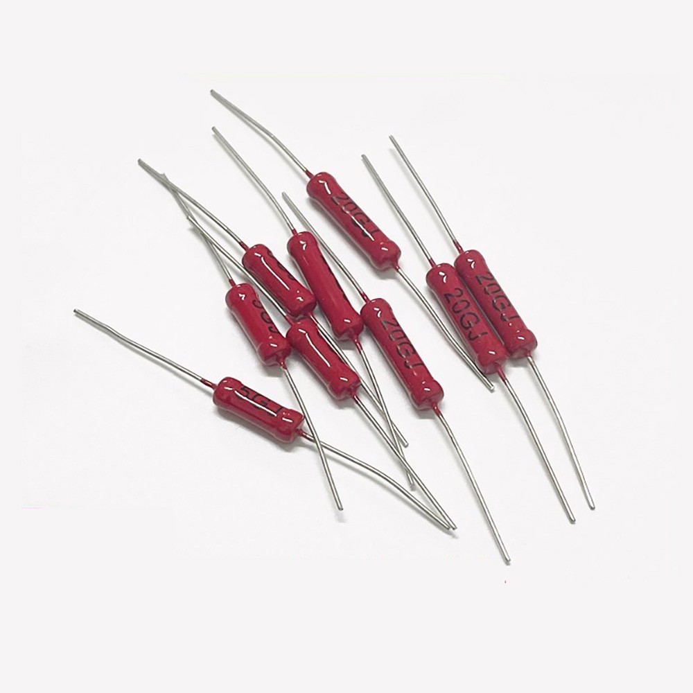 R140 2W High Voltage Glass Glaze Resistance 250M 300M 10G 100G 10T Mbps