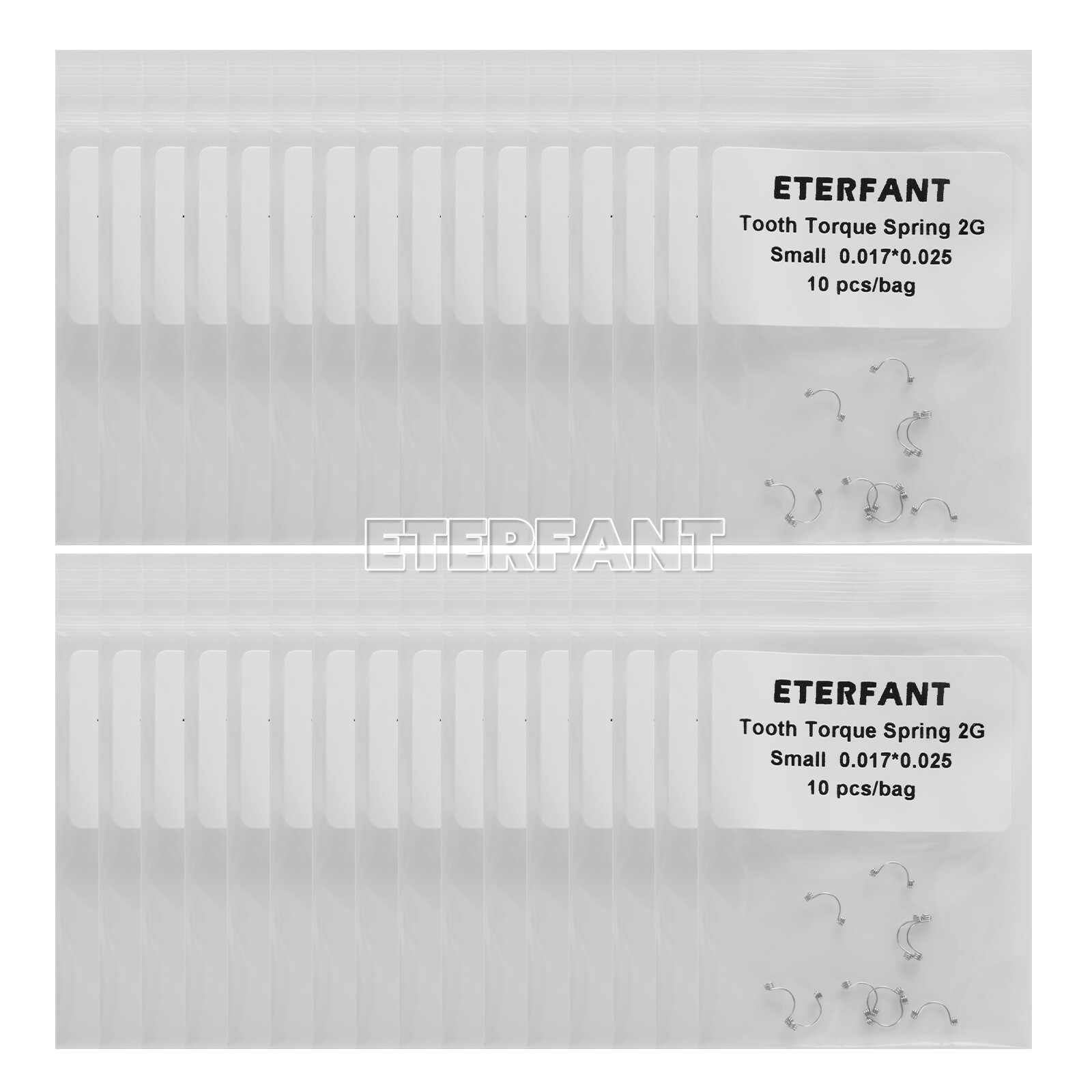 10Pc/Pack ETERFANT Dental Ortho Anterior Teeth Torque Springs Small/Medium/Large