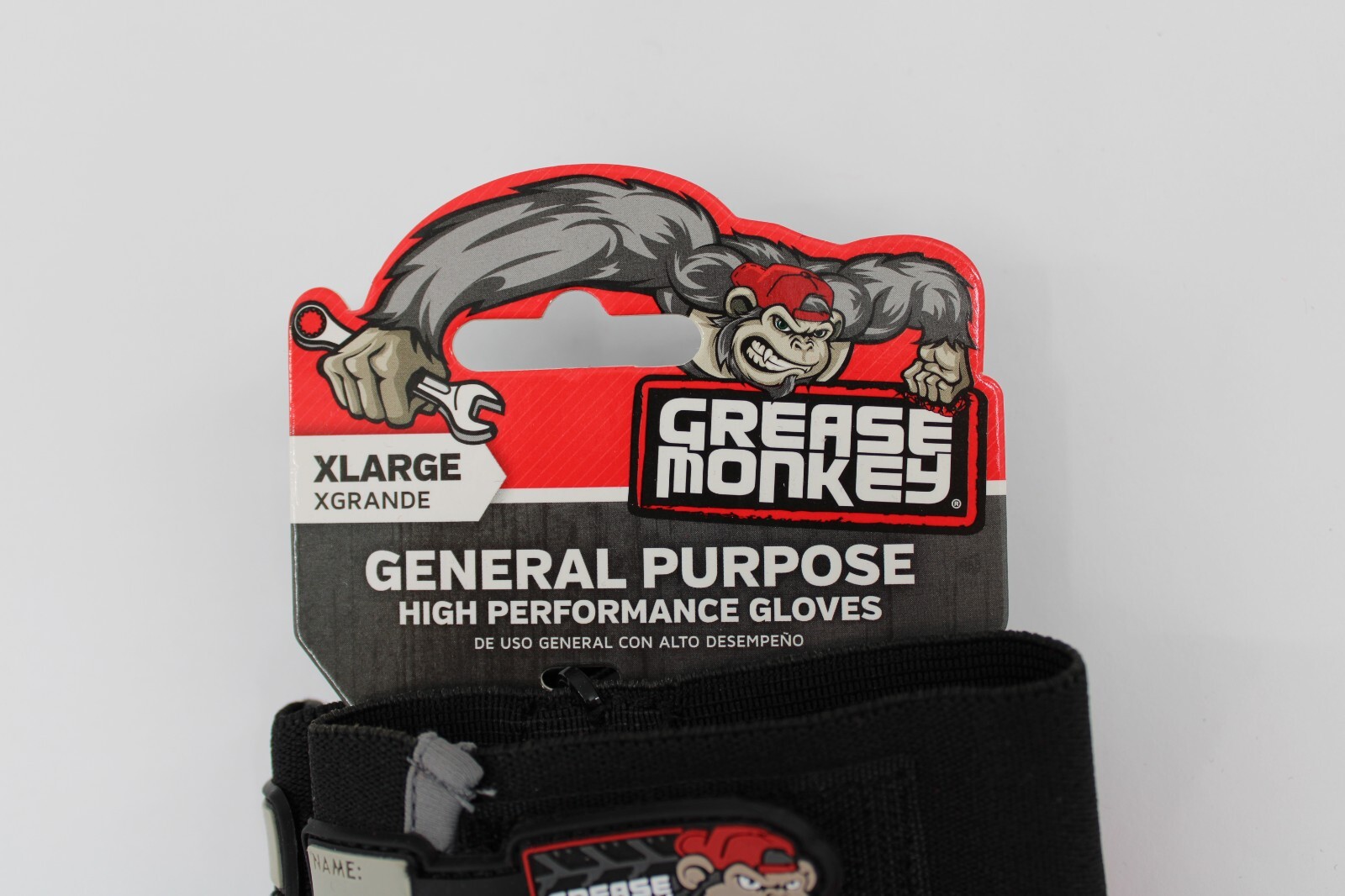 Grease Monkey Gloves SZ XL 1 PR General Purpose High Performance Washable Red