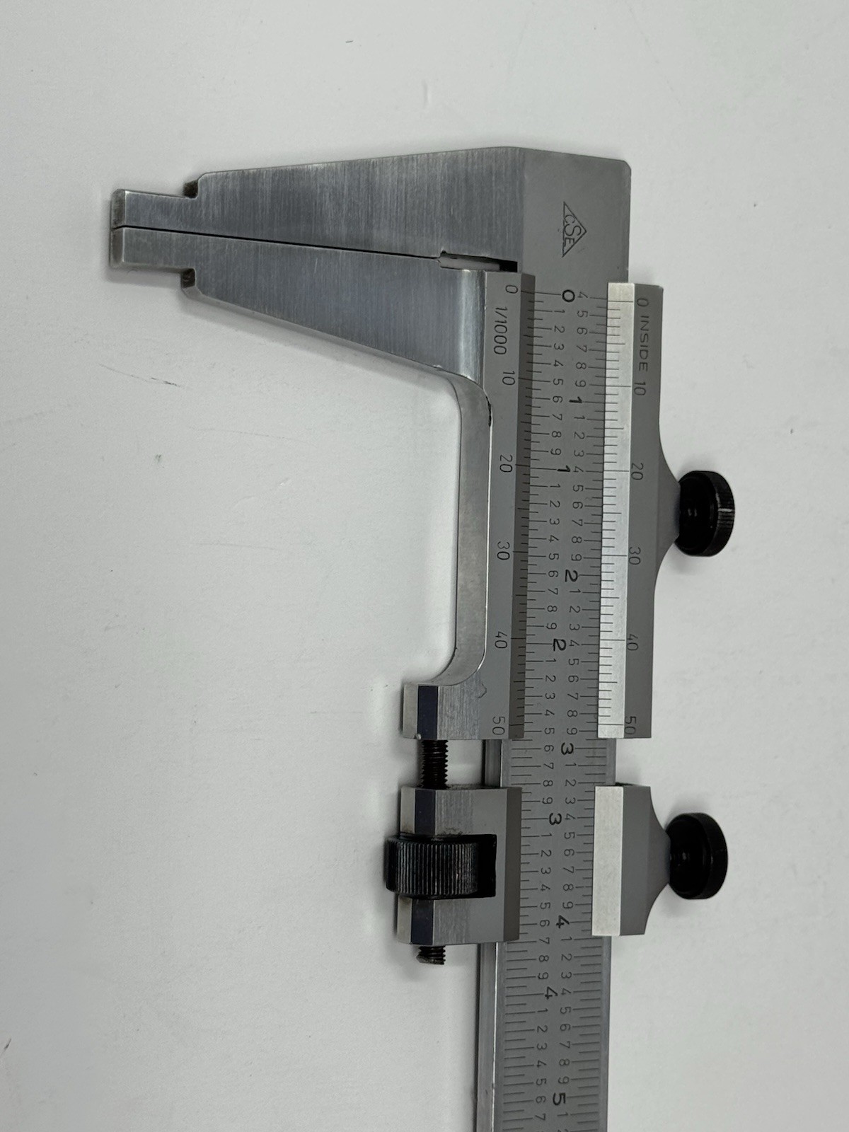 CSE 15″ Vernier Calipers Made in Germany in Wooden Box