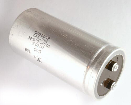CE71C102P SPRAGUE capacitor 1,000uF 350V Aluminum Electrolytic Large Can Compute