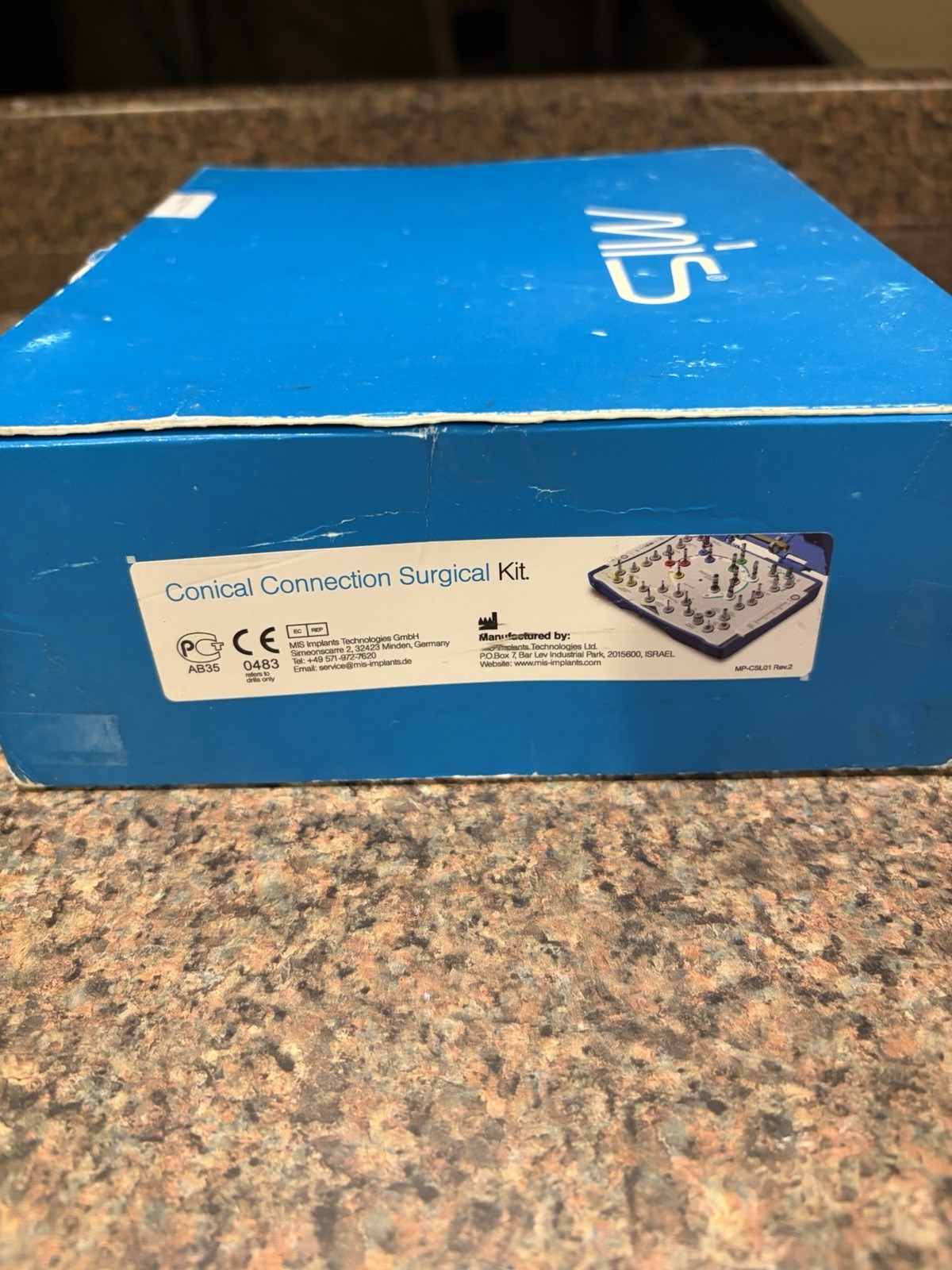 MIS Implants – C1 Dental Implant Surgical Kit – Conical Connection