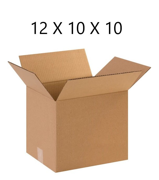 HEAVY DUTY Shipping Boxes for Packing Moving & Mailing Corrugated Cardboard Box