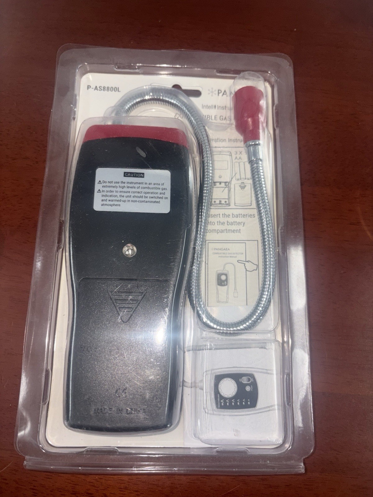 PANGAEA P-AS8800L Combustible Gas Detector with Flexible Probe