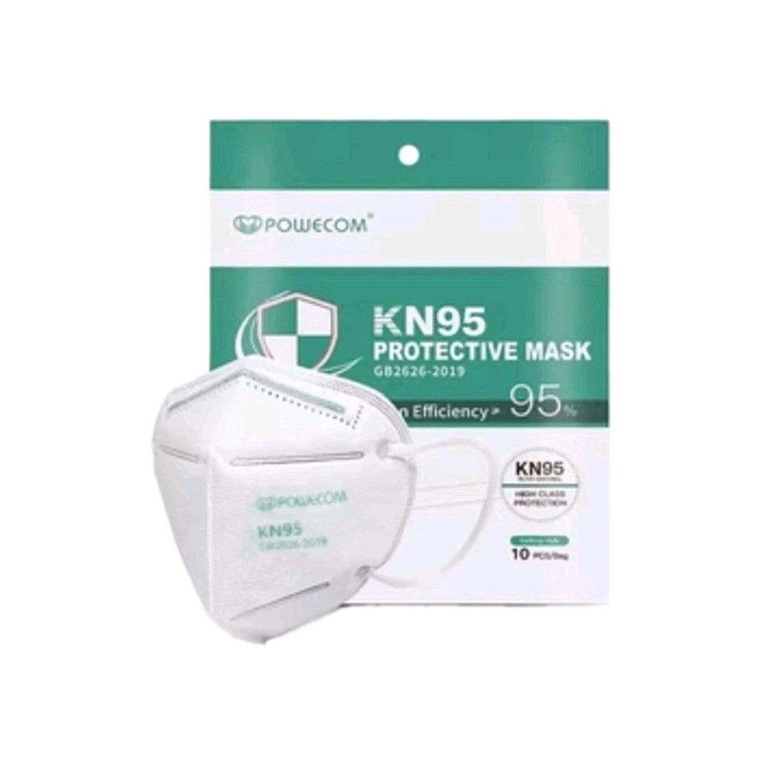 KN95 Protective Mask Earloop Style 10 Pcs Per Bag Lot Of 10 Bags 100 total
