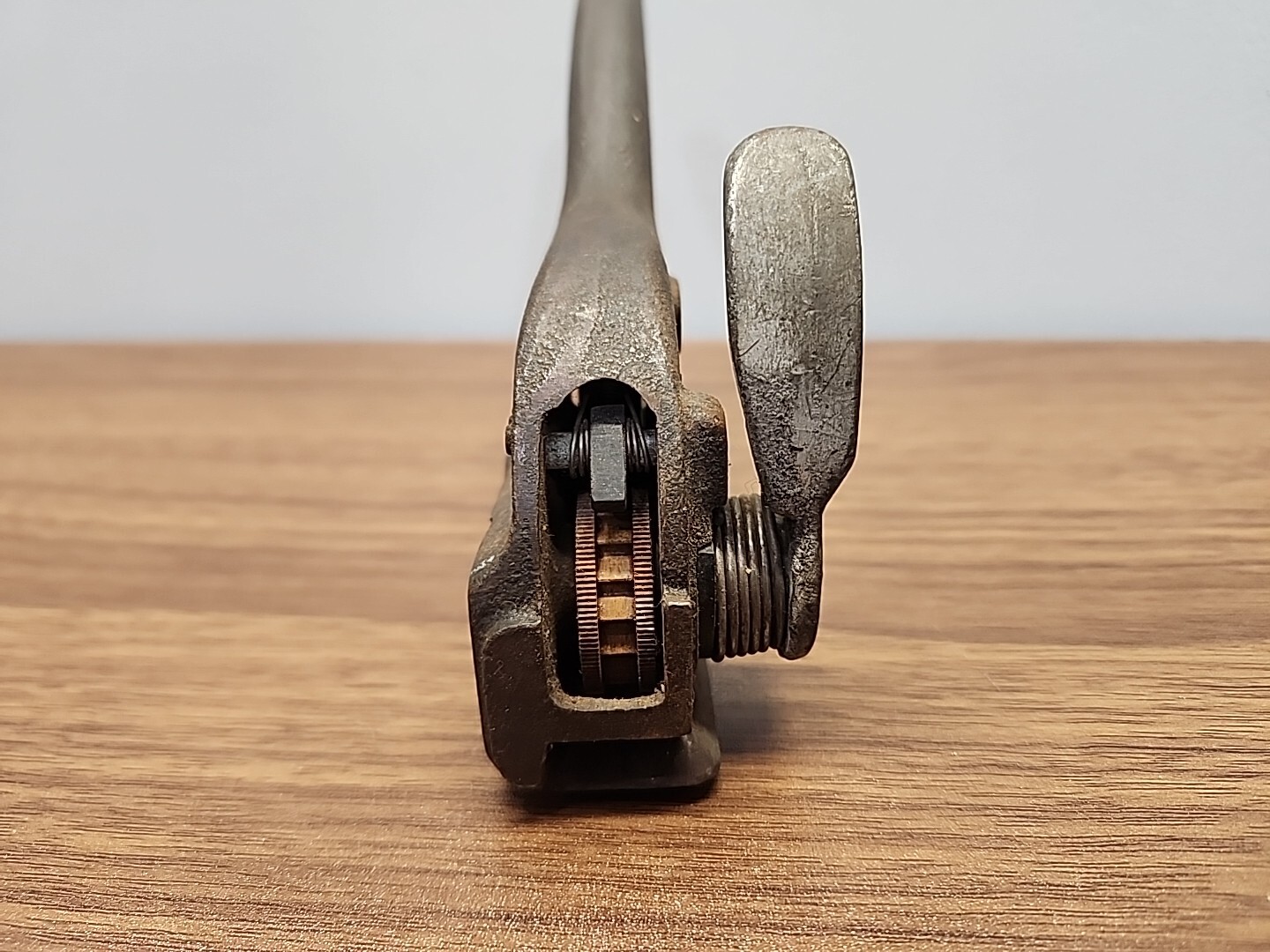 Vtg Acme Ratcheting Banding Strapping Tool USA C3388F Acme Steel Co Pistol Grip