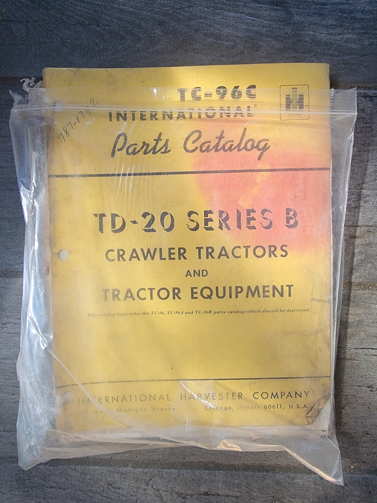 International Harvester TD-20 Series B Crawler Tractors And Tractor Equipment