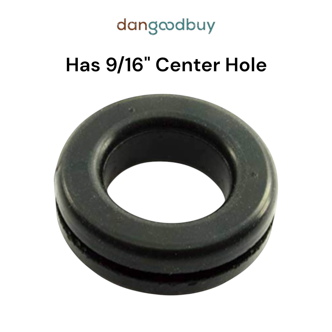 Rubber Grommet to fit 3/4″ Hole 1/16″ Thick Panel – 9/16″ Inner Diameter