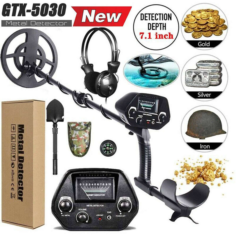 Deep Ground Metal Detector Gold Finder Waterproof Search Coil Underwater