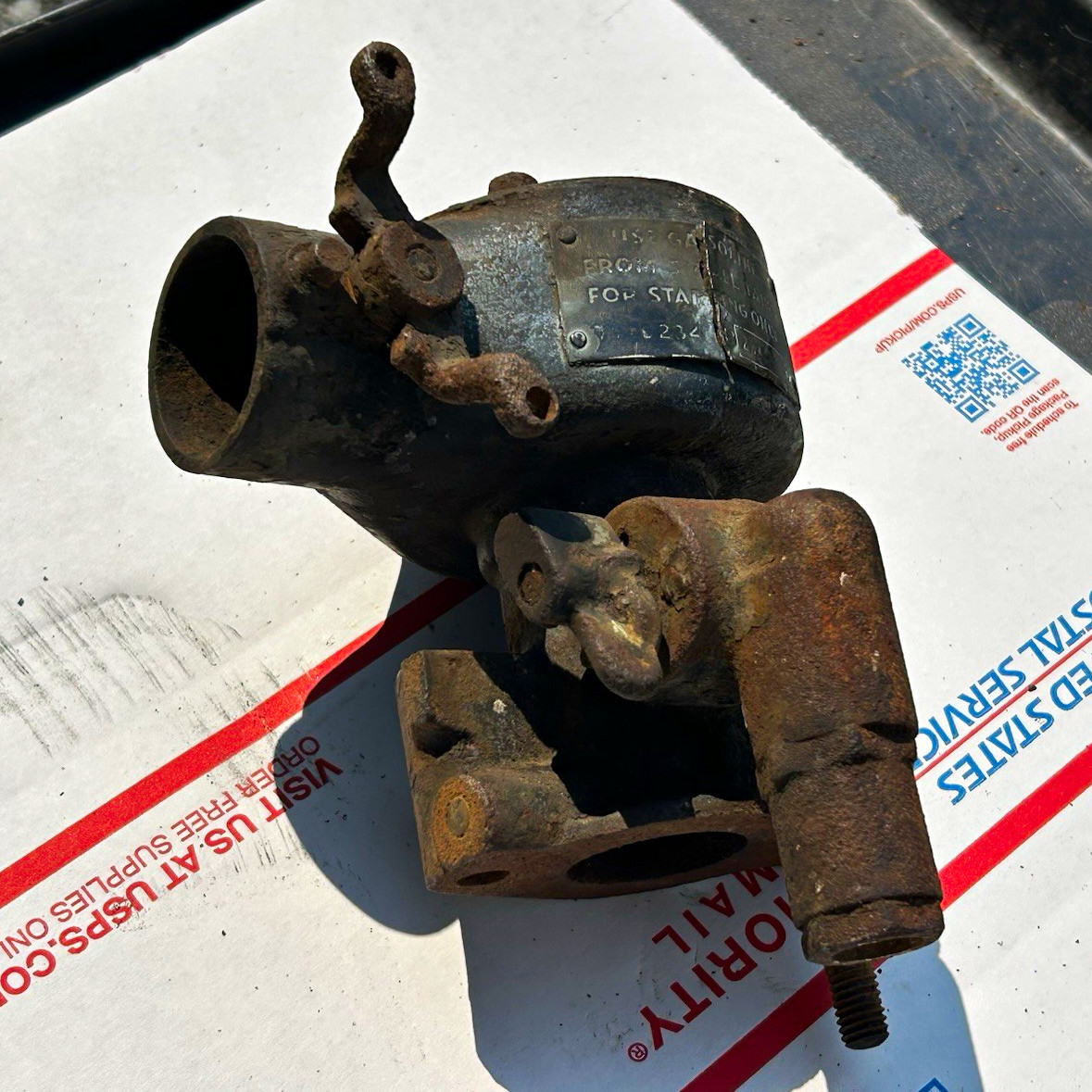 Early Fordson F Holley 234 Vaporizer Carburetor antique tractor 1917-1922
