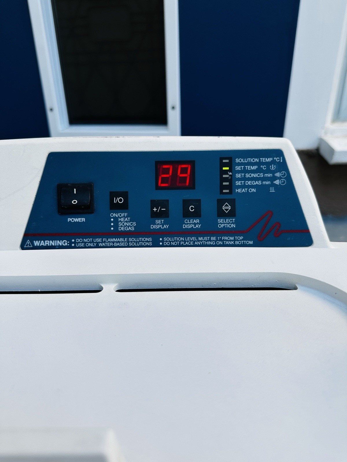 Branson 5510R-DTH Ultrasonic Cleaner Heated Bath & Timer. Working
