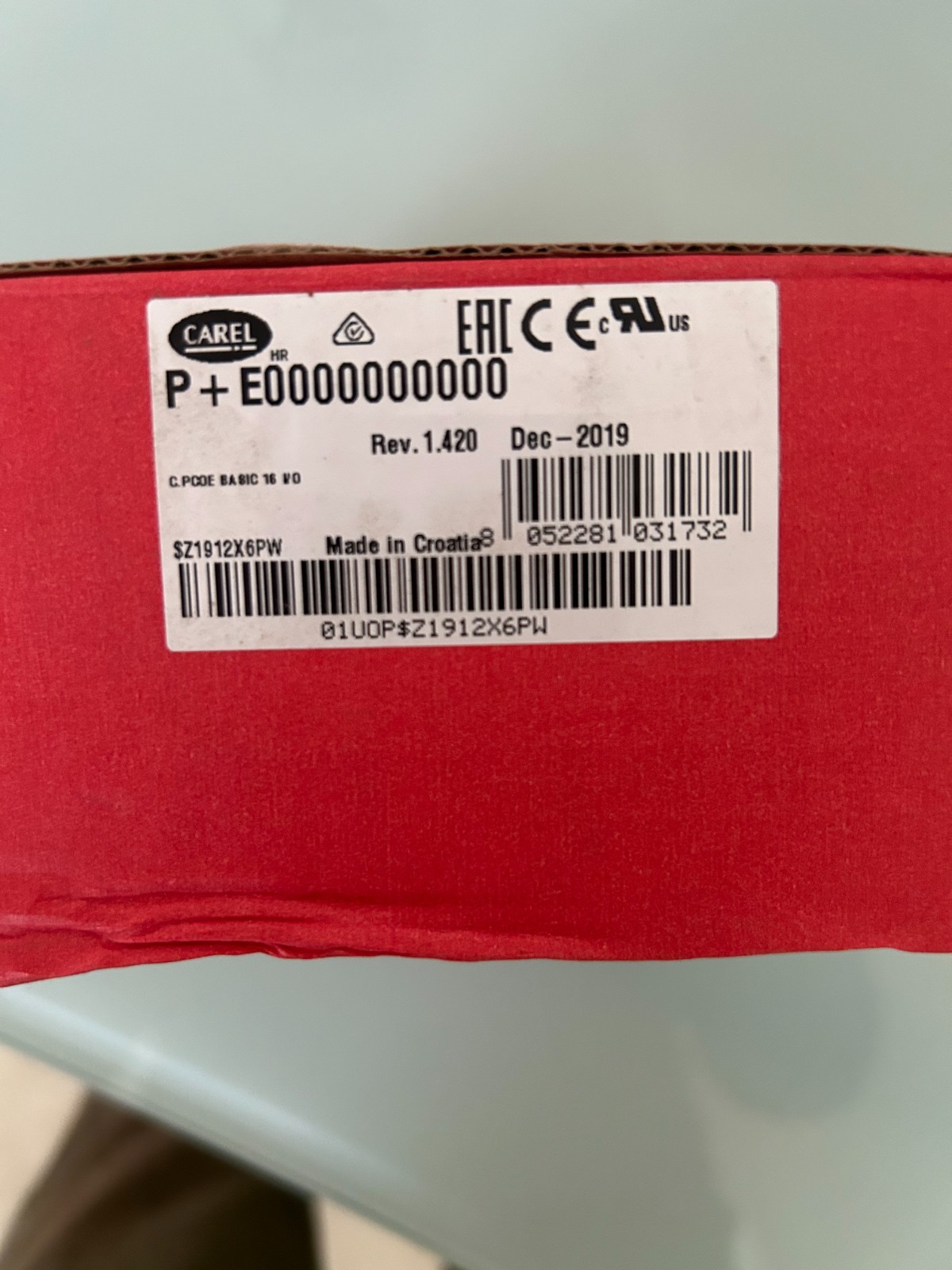 Carel c. Pcoe basic 16 i/o controller (p+e0000000000)