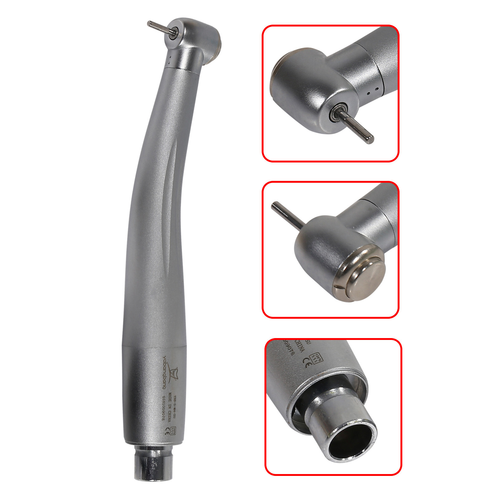 Dental High Speed standard head handpiece w/ Quick Coupler 4H fit NSK QD-J YBNK4