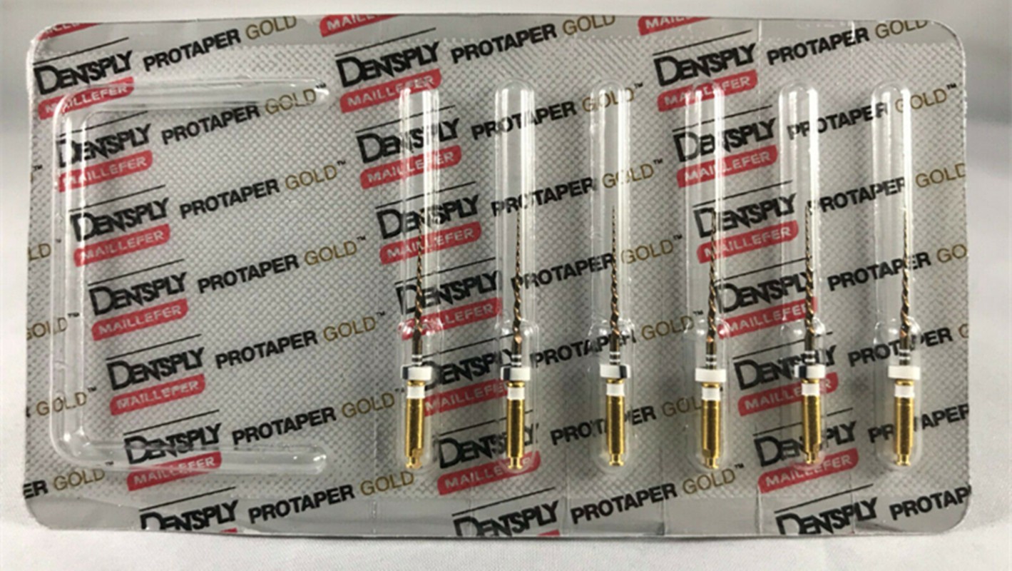 Dentsply ProTaper Gold Rotary Files F1,F2,F3,S1,S2,SX-F3 6 files/pack