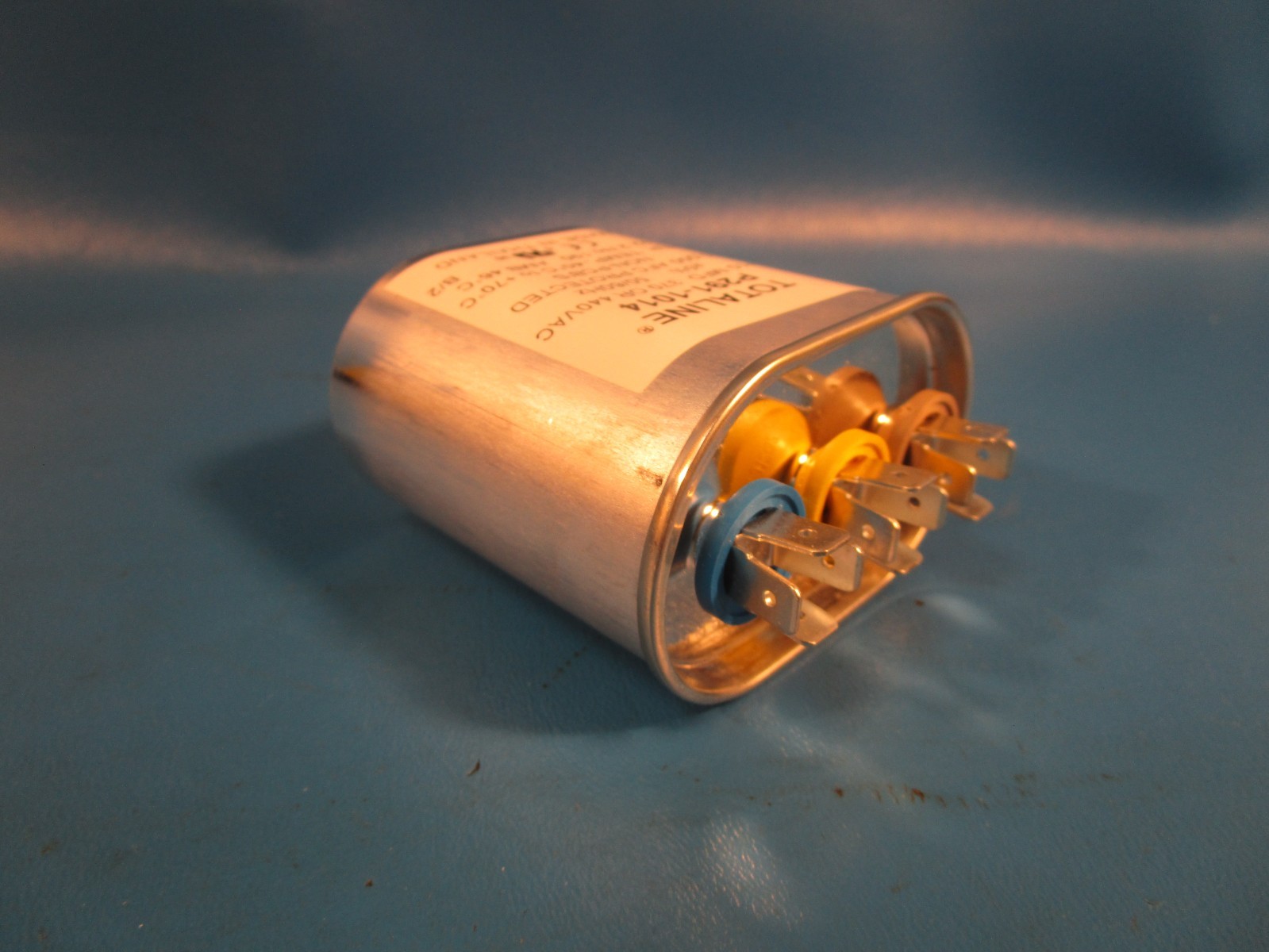 LOT OF 2 Totaline P291-1014, HVAC Capacitor, Run, Oval, 440 Volt, 10 MFD