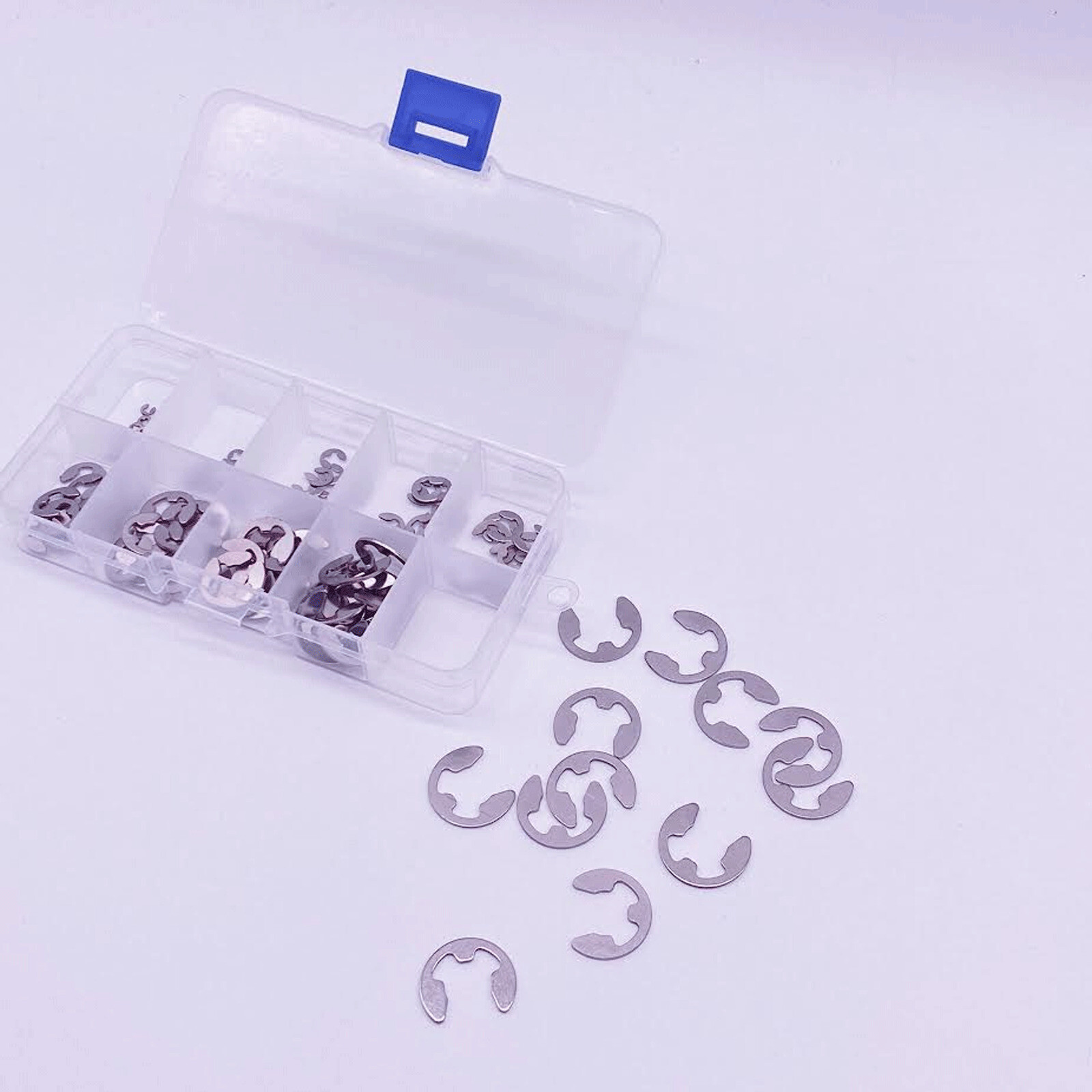 120 E Clips C CIRCLIPS Stainless Steel Kit Retaining Ring Assorted 1.5mm to 10mm