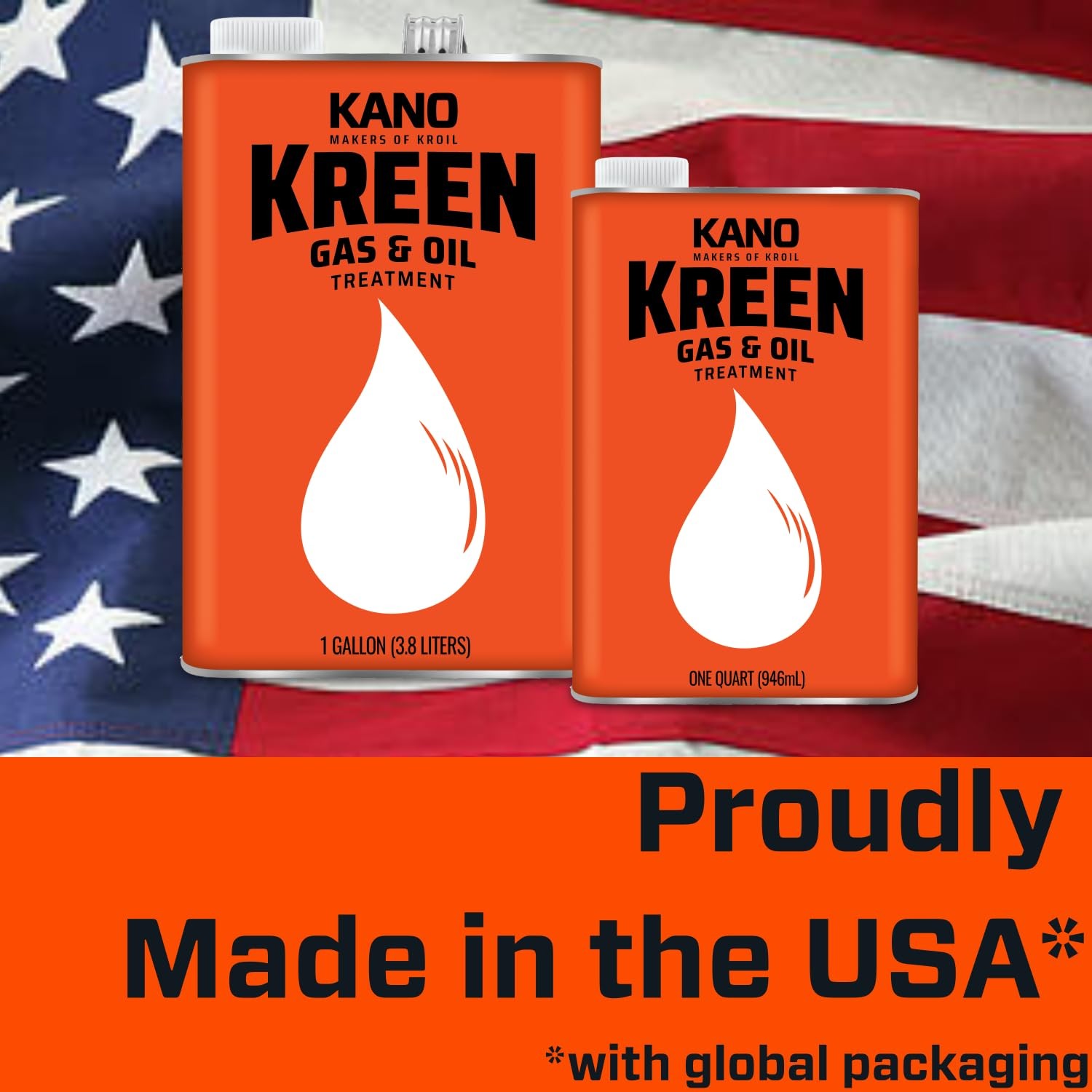 Kano Kreen All-In-One Gas & Oil Treatment (Liquid-1 Gallon Can-Single)