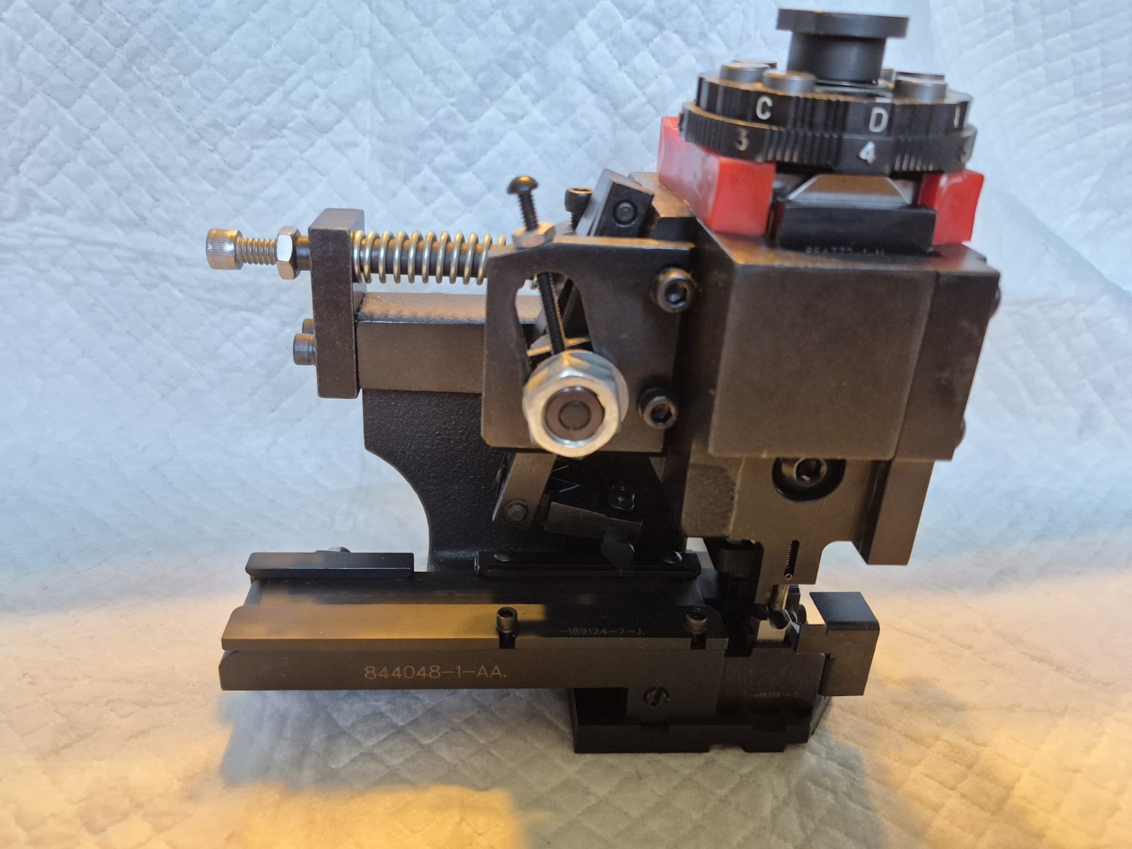 AMP TYCO 1385296-3 BENCHTOP CRIMPING PRESS APPLICATOR Heavy Duty Mini (HDM)
