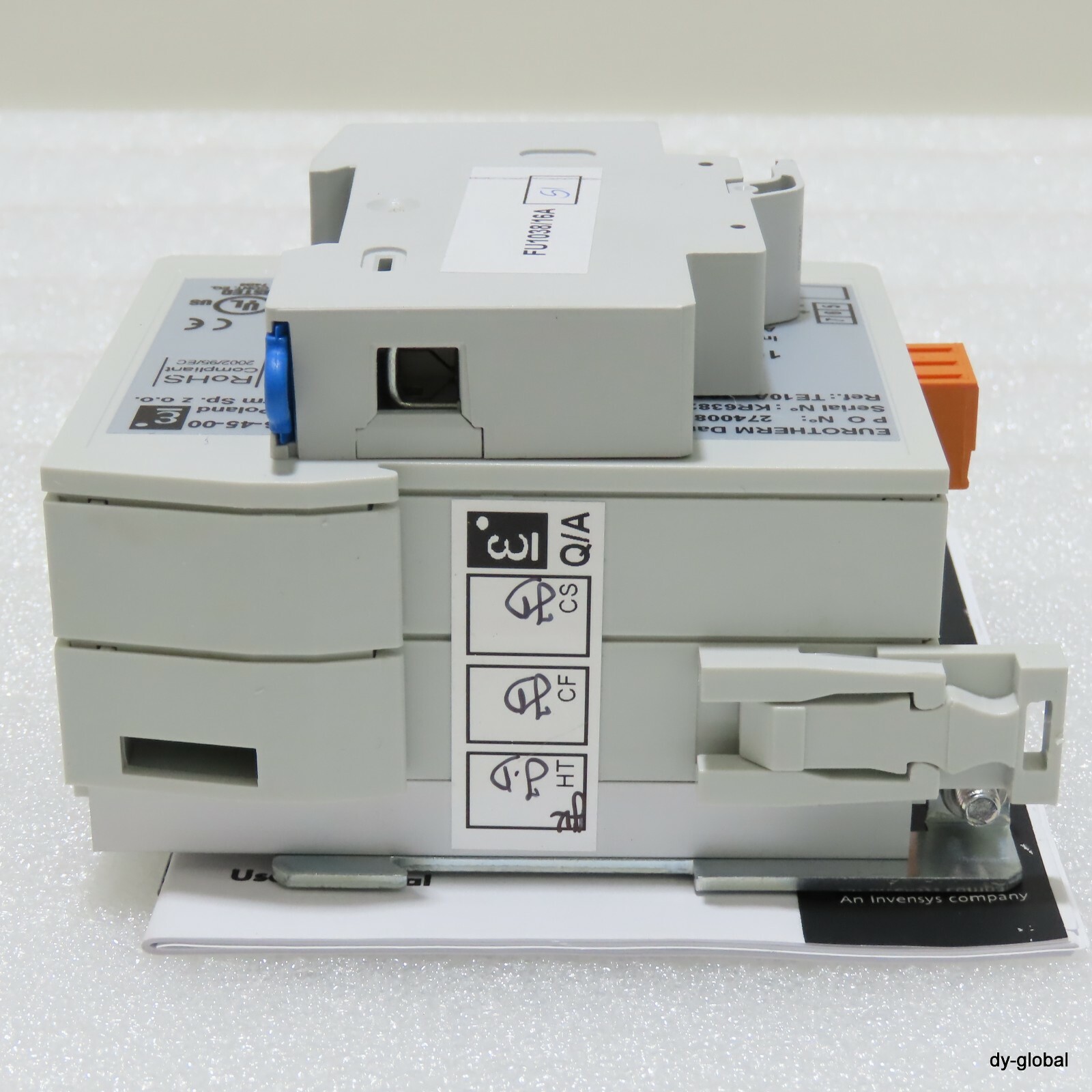EUROTHERM NIB Ref:TE10A 16A/230V/4mA20/PA/ENG PON:274008 ELEC-I-1720=9C21