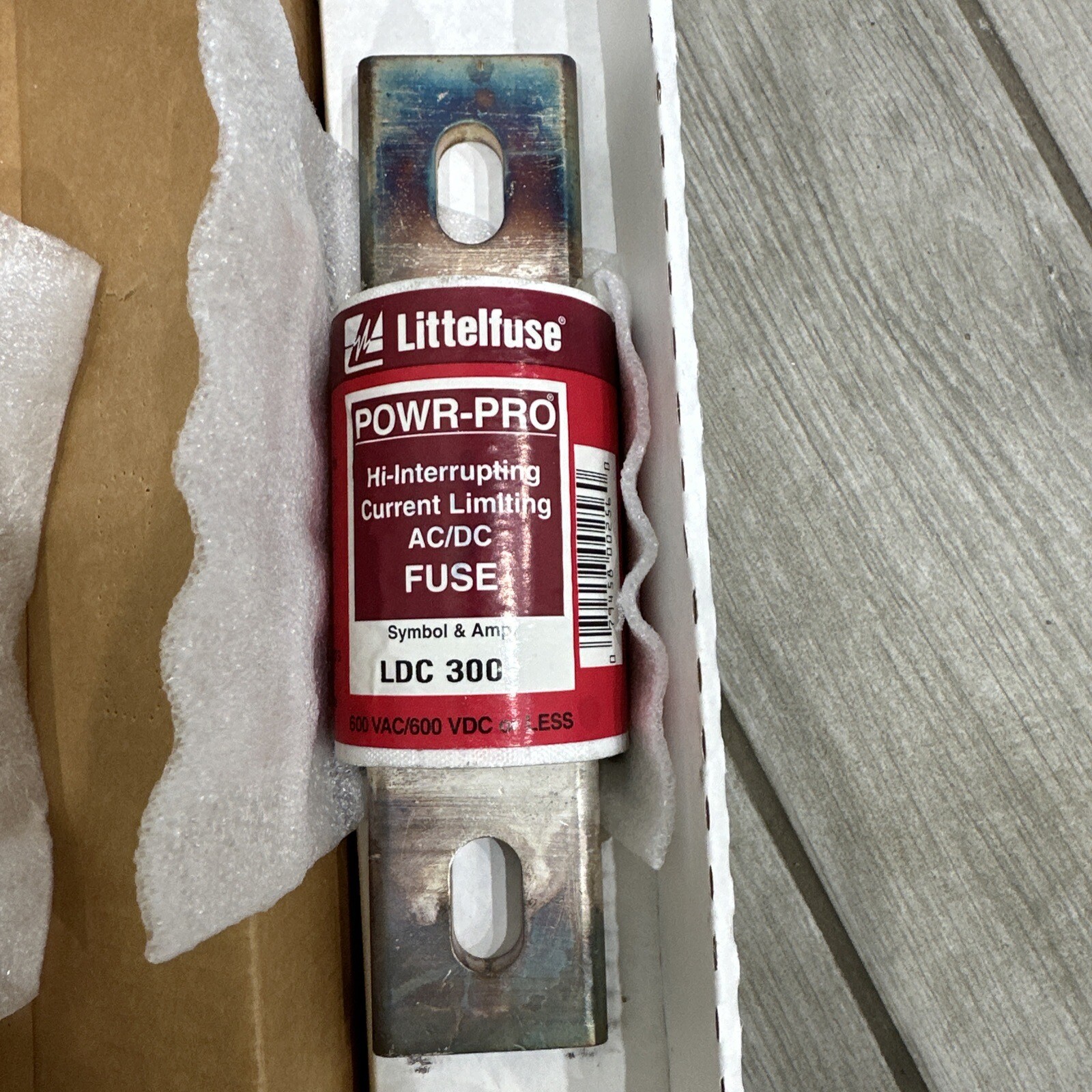 ⚡️Littelfuse LDC 300 Hi-Interrupting Current Limiting Fuse AC/DC 600 VAC VDC