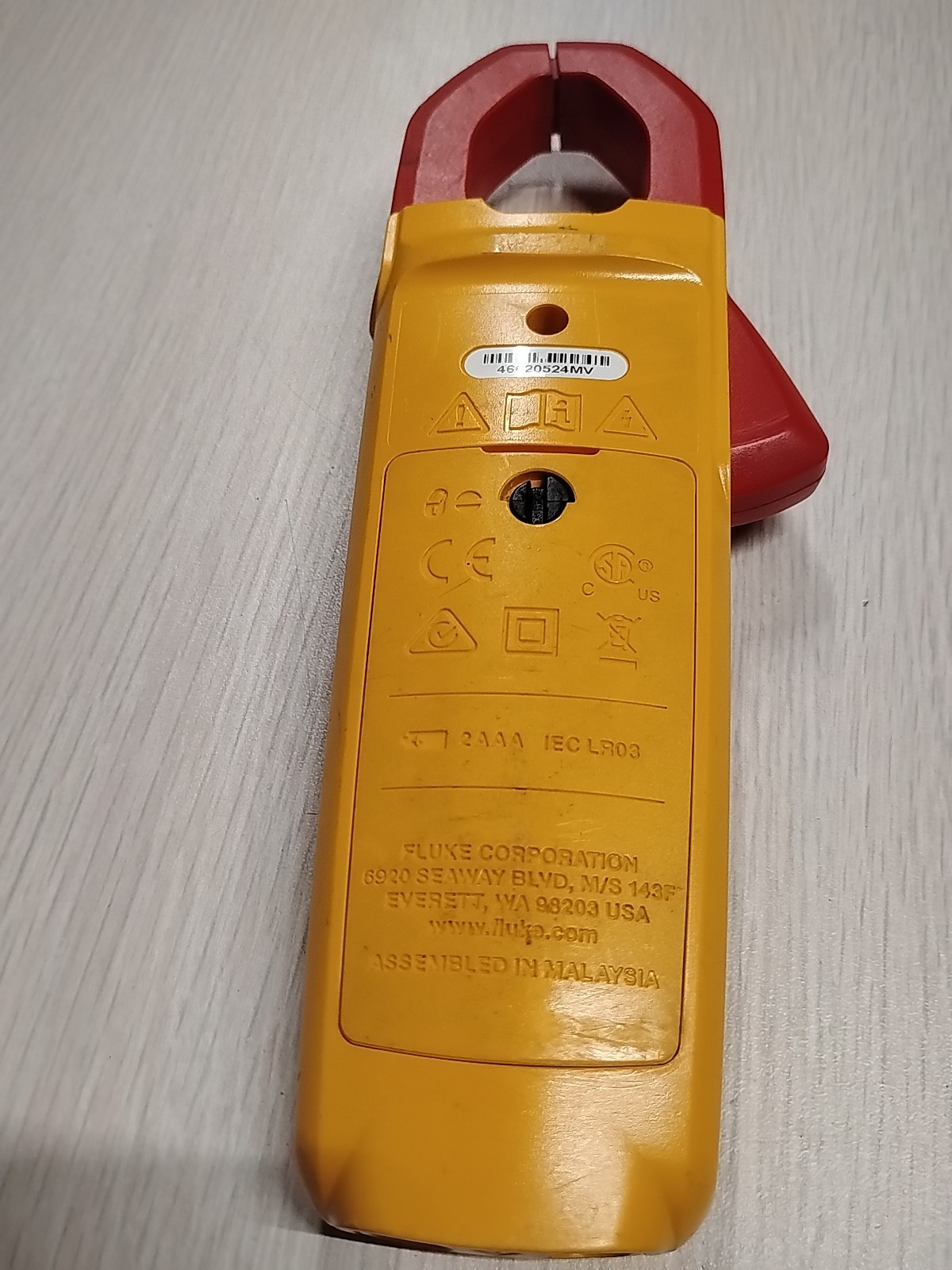 FLUKE 323 TRUE RMS CLAMP METER