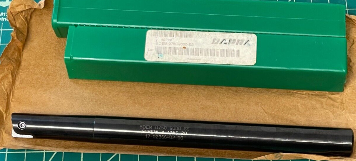 DAPRA BDEM-0750-9000-SS GWS 20 END MILL~ MADE IN USA New