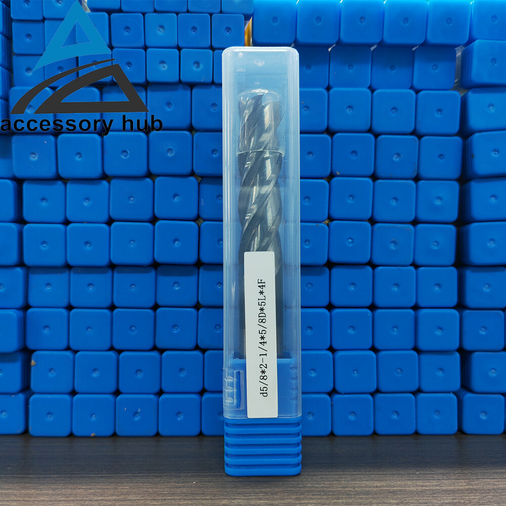 4 Flute 5/8″ x 2-1/4″ x 5″ Variable Helix Solid Carbide End Mill – TiALN US
