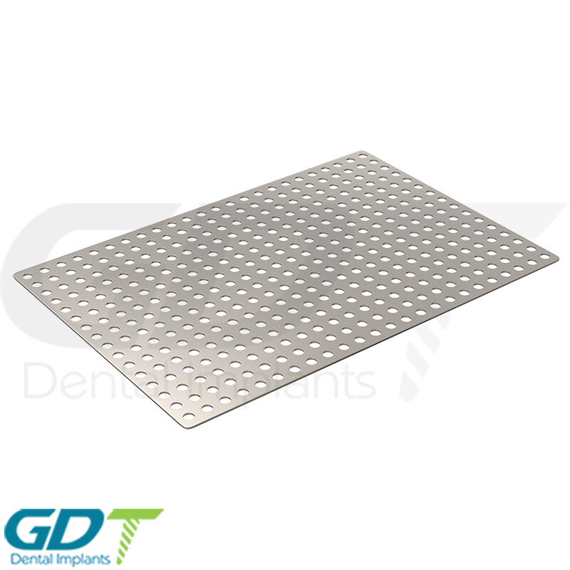 GBR Titanium Mesh Membrane Barrier 22.0mmX15.0mm, Ø0.6mm Surg ical Dental