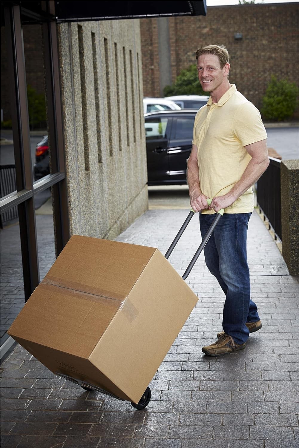 COSCO Folding 2-in-1 Hand Truck, 300 lb. Capacity, Multi-Position- FREE SHIPPING