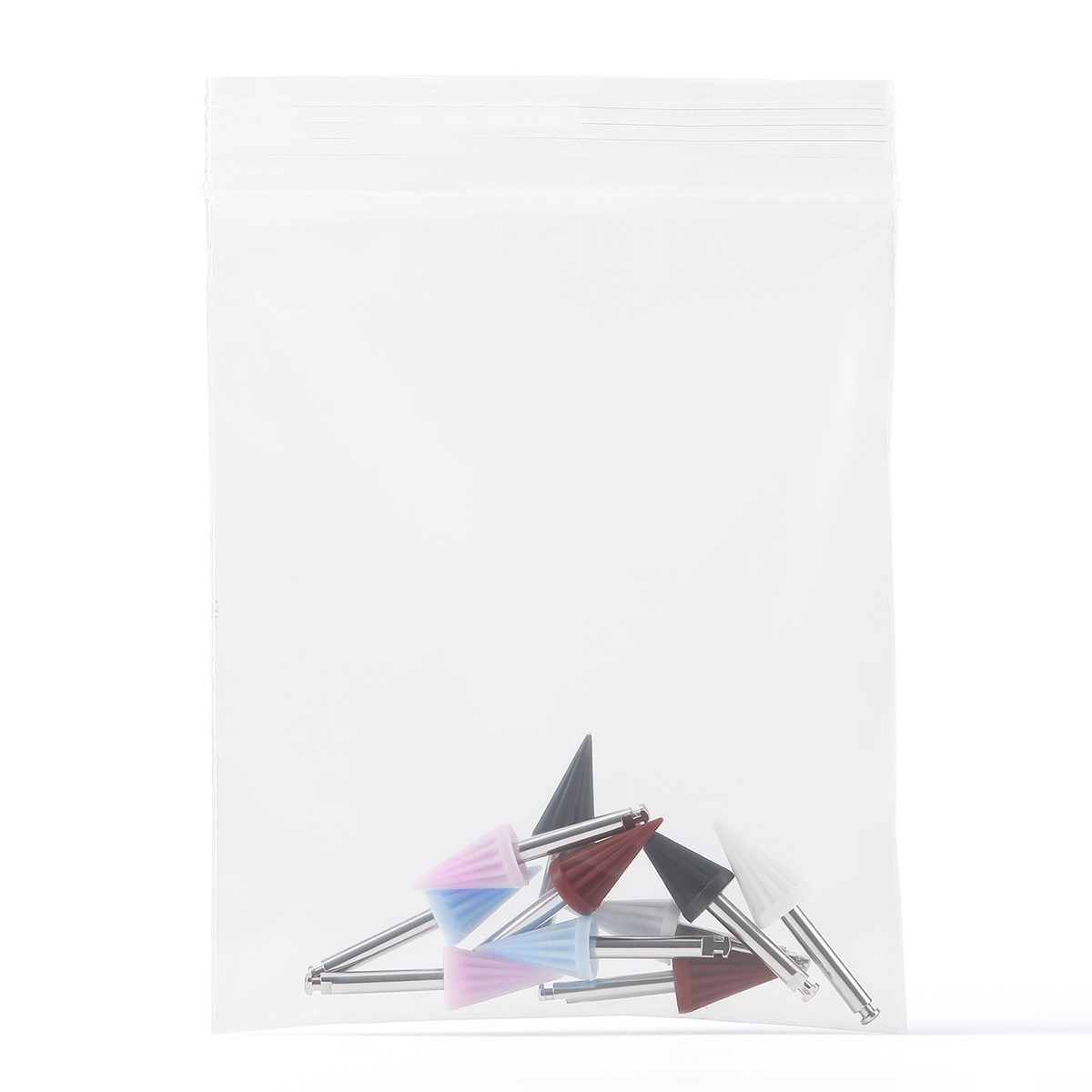 10pc Dental Silicone Rubber Tapered Polishing Prophy Cup RA2.35mm Umbrella Shape