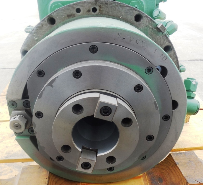CORCOM MAG CARRIER SPINDLE K-411323R6081M, W/ GE MOTOR 5KAF286DL200AV, 30 HP