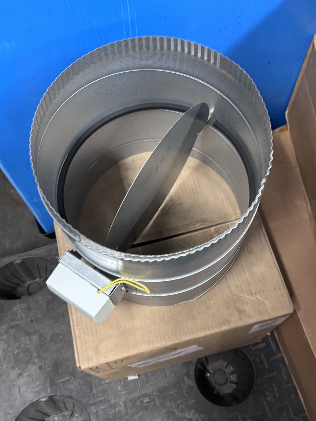 Aprilaire 6614 Motorized 14″ Zone Damper wtih Actuator, 24VAC