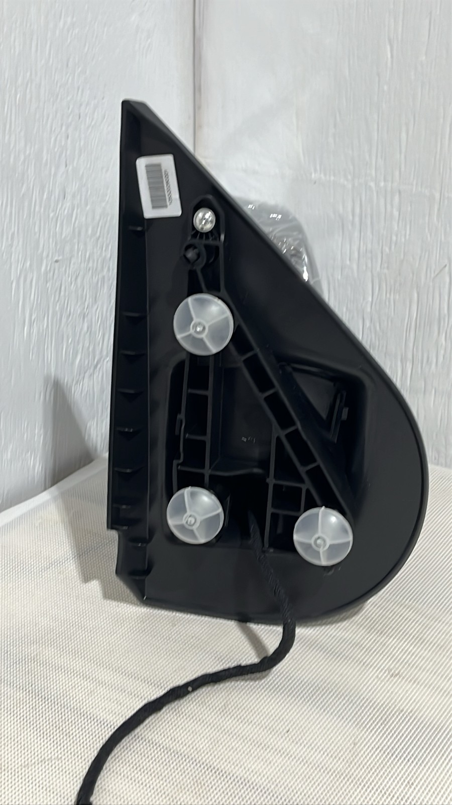 Left Driver Side Mirror Power Heated Chrome Fits 07-13 Chevy Silverado GMC