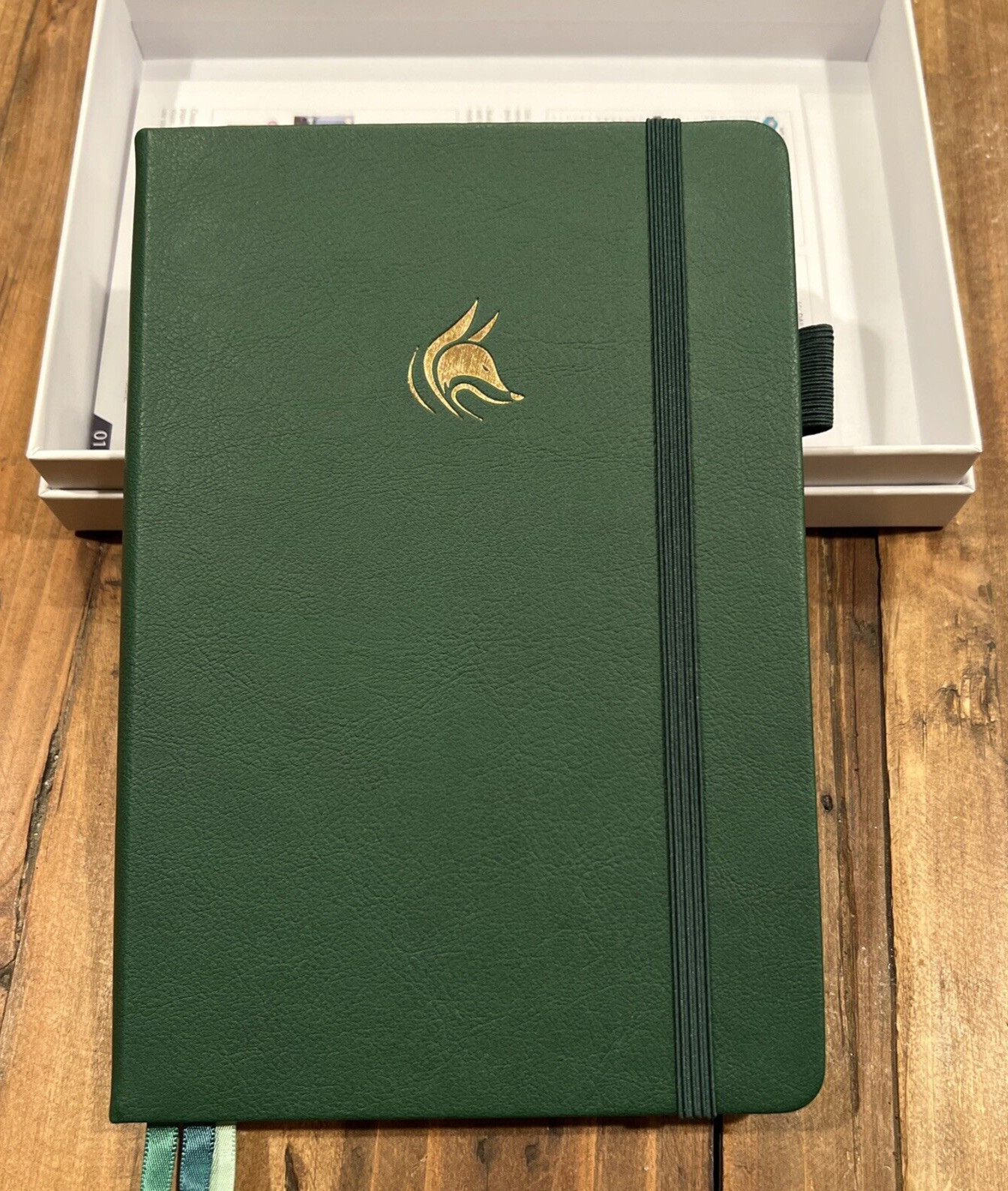 CLEVER FOX Weekly Planner Dark Green New In Box With Manual Undated