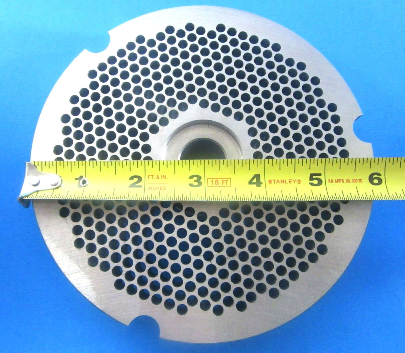 #52 x 3/16″ (4.5 mm) Meat Grinder Plate Hobart 4152 4352 4552 etc