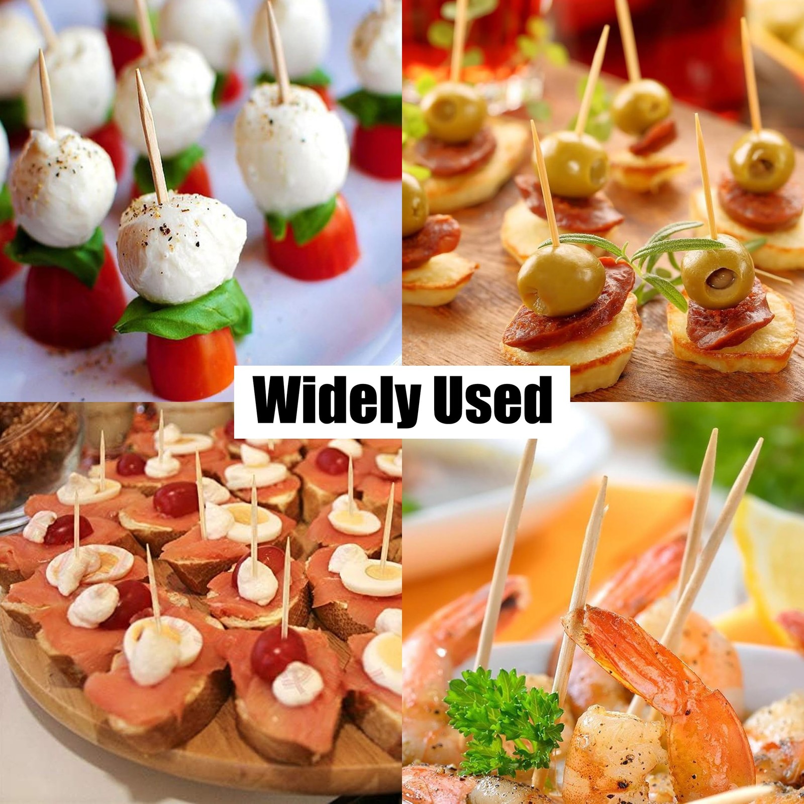 500 Count Toothpicks – Wooden Premium Tooth Picks for…