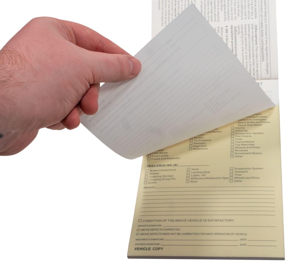 5-1/2″x8-1/2″Driver’s Vehicle Inspection Report Book for Truck Drivers 20 Pcs