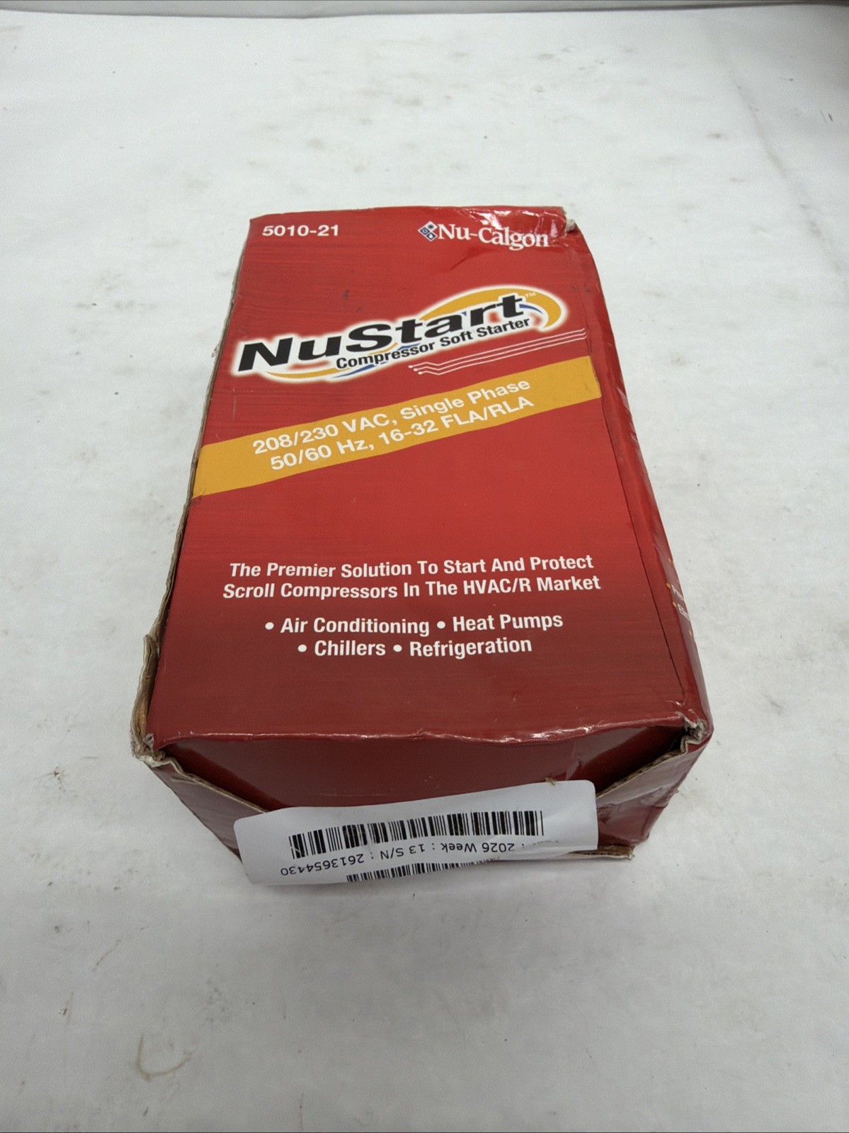 Nu-Calgon 5010-21 208-230 VAC 50/60Hz Single Phase 16-32 Amp RLA, Soft Starter