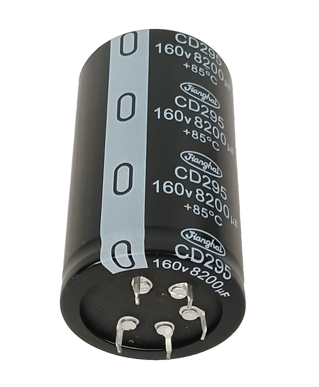 2 PACK Jianghai CD295 8200uF 160V Snap-In Electrolytic Capacitor ECS2CB822M 85°C