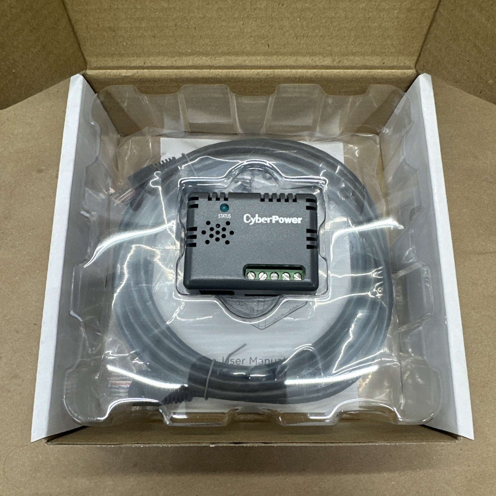 NEW IN BOX- CyberPower ENVIROSENSOR Temperature and Humidity Sensor || WARRANTY!