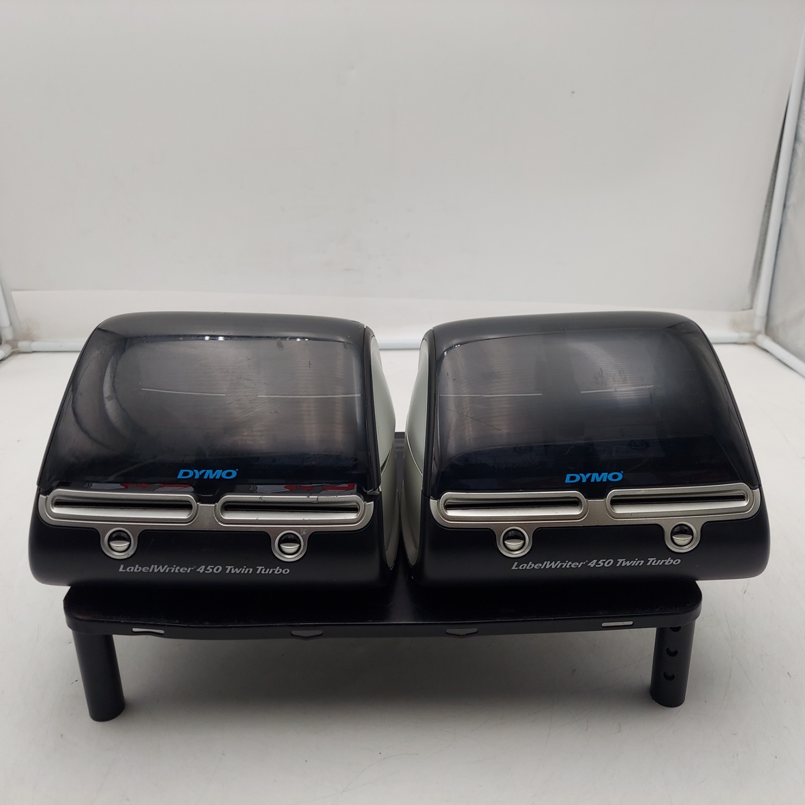 Lot of 2 DYMO LabelWriter 450 Twin Turbo 1750160 Direct Thermal Label Printer