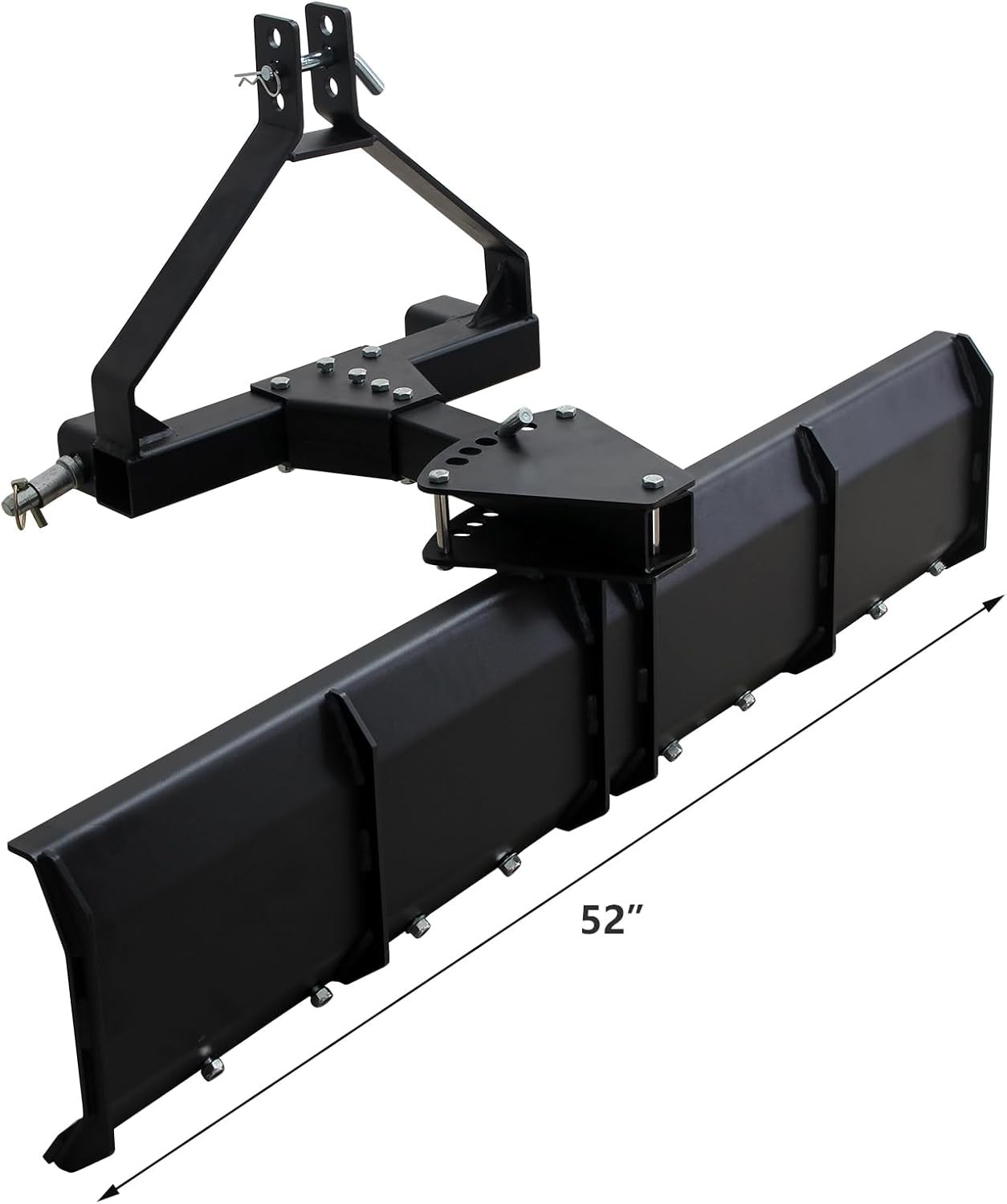 3 Point Rear Grading Blade For CAT0 & CAT 1 52″ Scraper For Grading Driveway