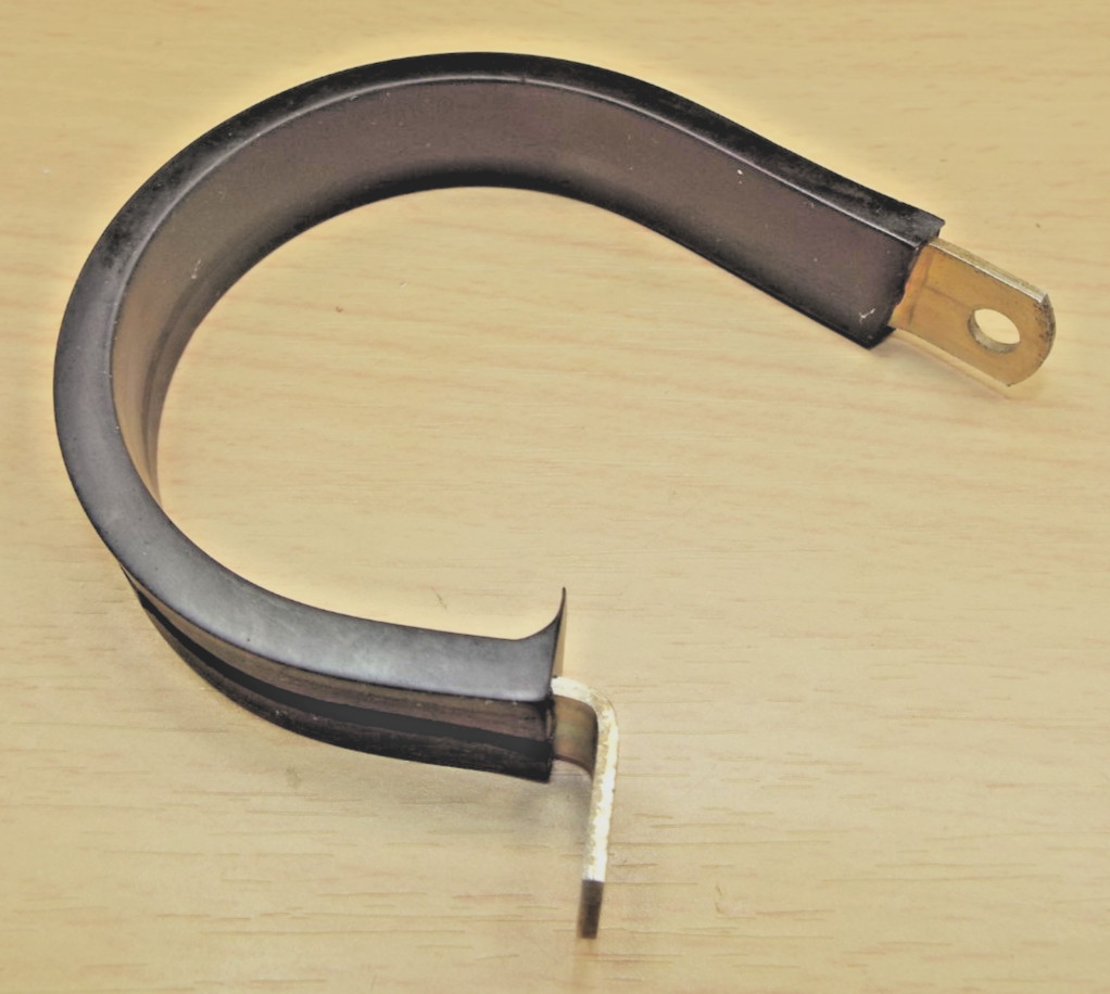 QTY8 Umpco 1-3/4″ + CUSHIONED Cable Loop Clamp Aluminum Mil spec MS21919 WDG29