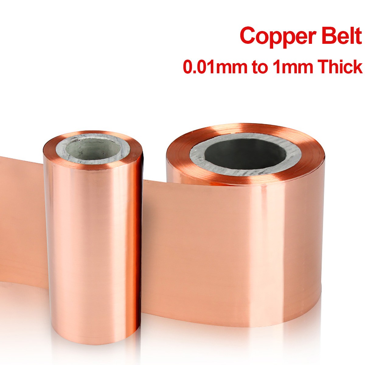 0.01mm to 1mm Thickness Pure Copper Sheet Plate Copper Foil 150 Sizes Available