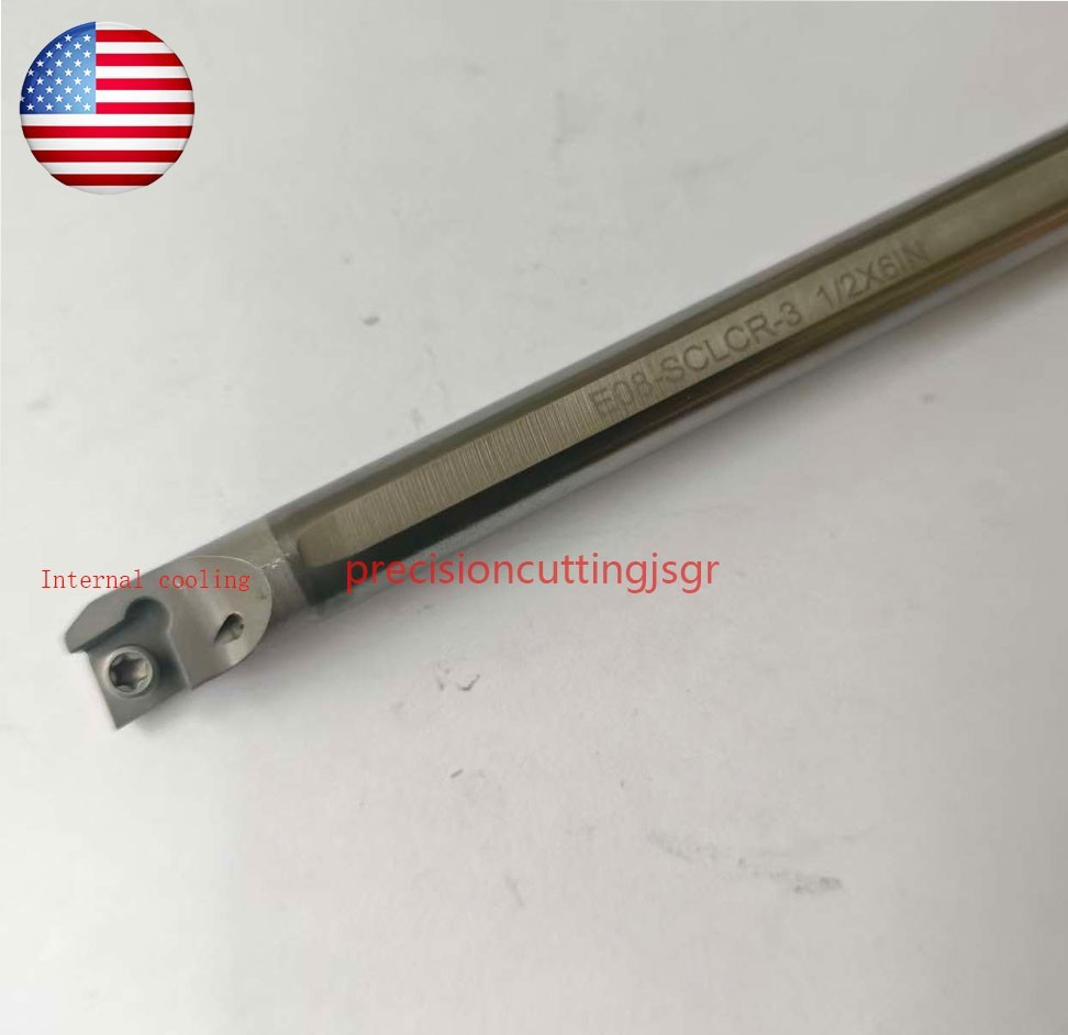 TOOL ZIMI Solid Carbide Boring Bar 1/2″ x 6.00″ E08-SCLCR3+ CCGT09T304