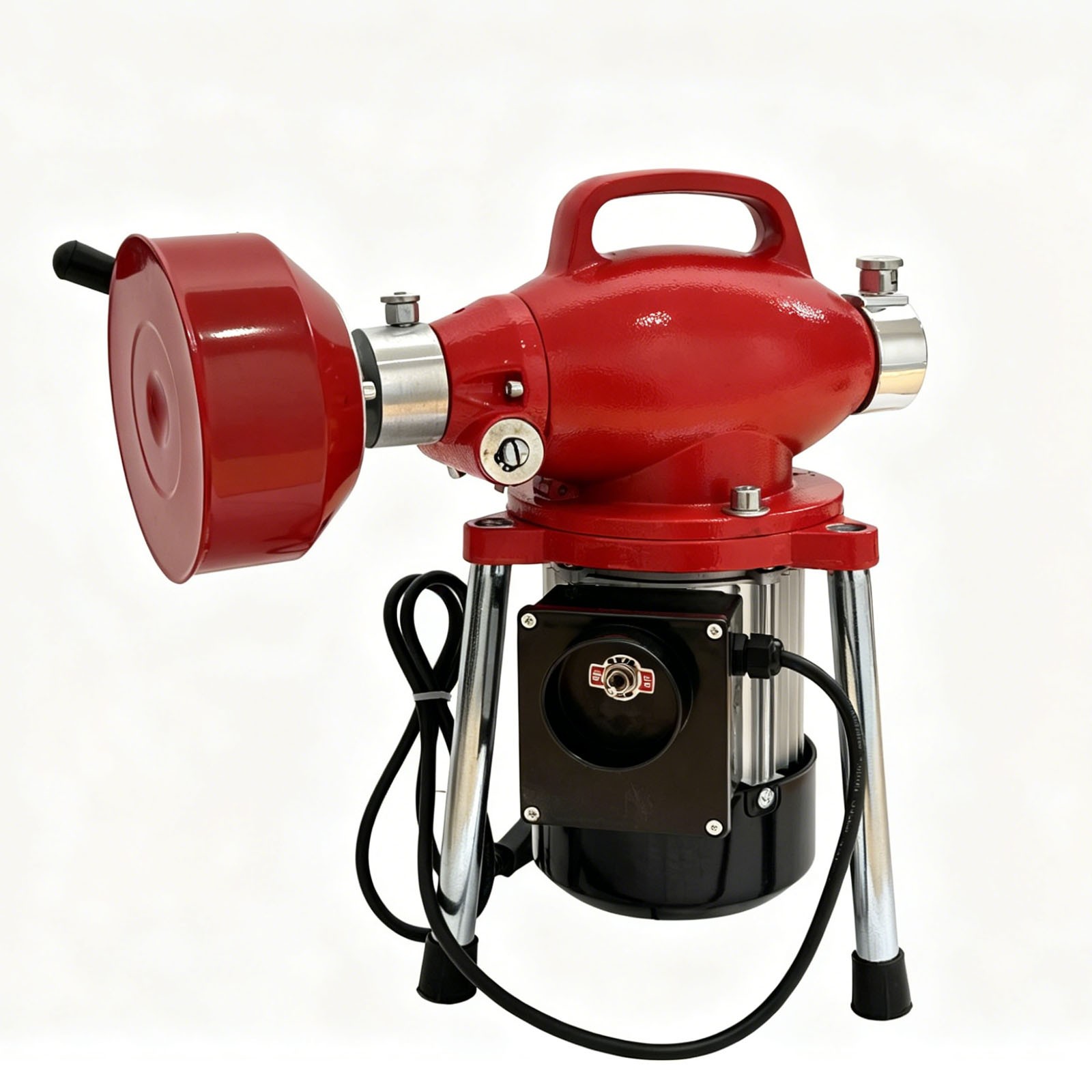 Commercial 100ft 5/8” Sewer Snake Drain Auger Cleaner Cleaning Machine Plumbing