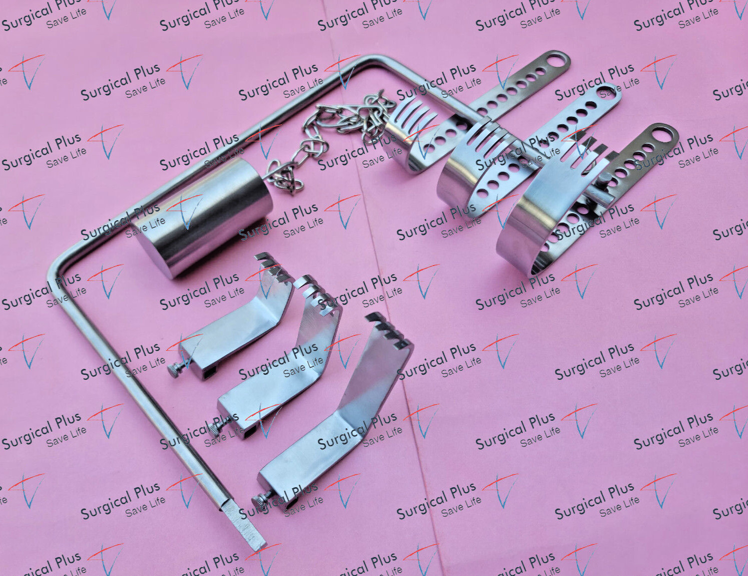 Initial Charnley Incision Retractor Extended Complete Set Hip Surgery Orthopedic