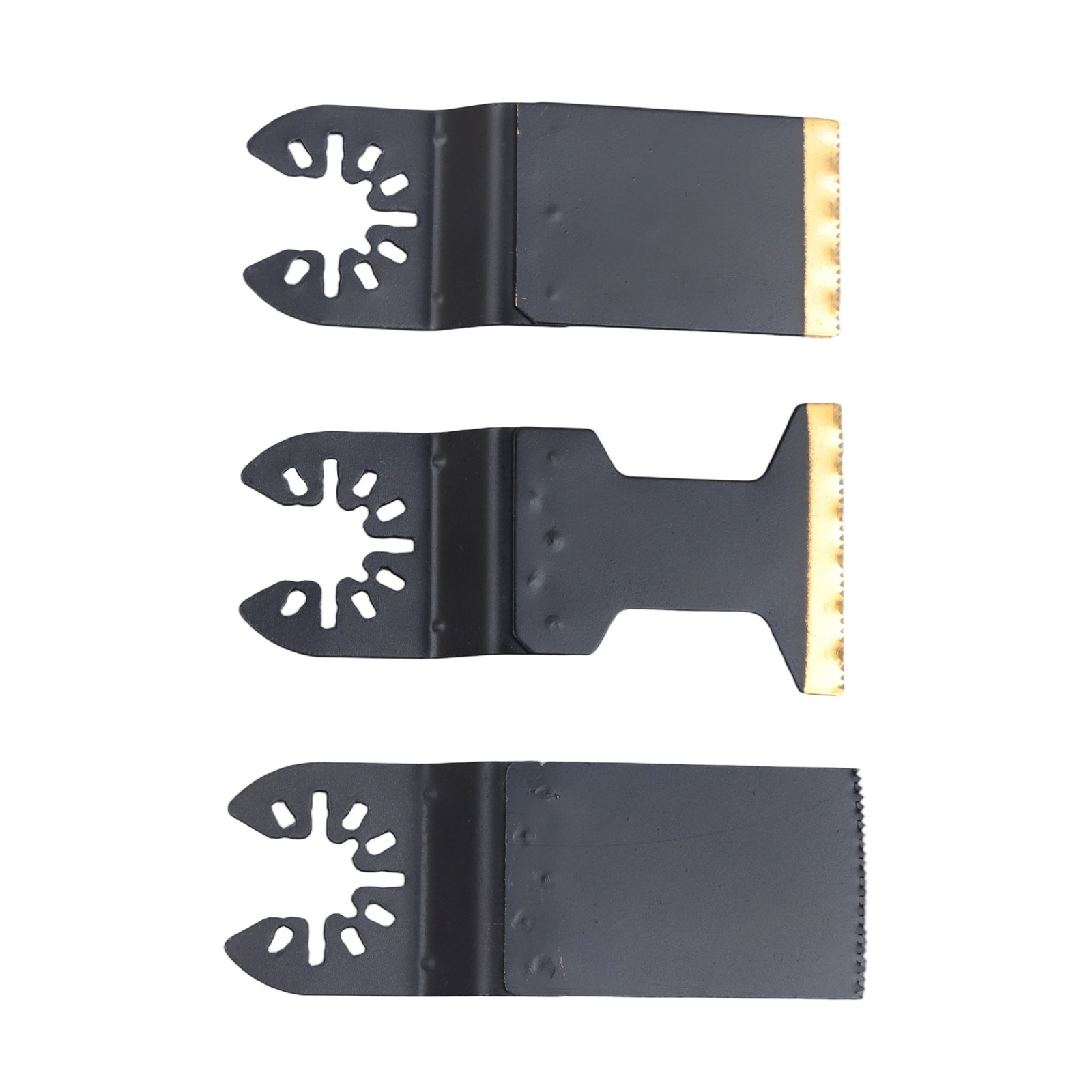25-Piece Bi-Metal Multitool Blades Titanium Oscillating Tool Blades Kit